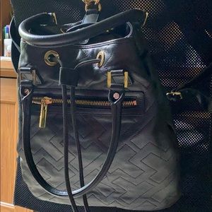 Tory Burch black leather purse